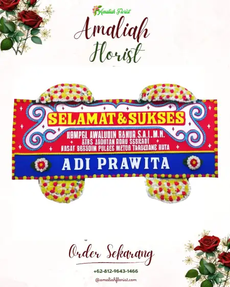 Papan Bunga Ucapan Selamat Sumberdukun